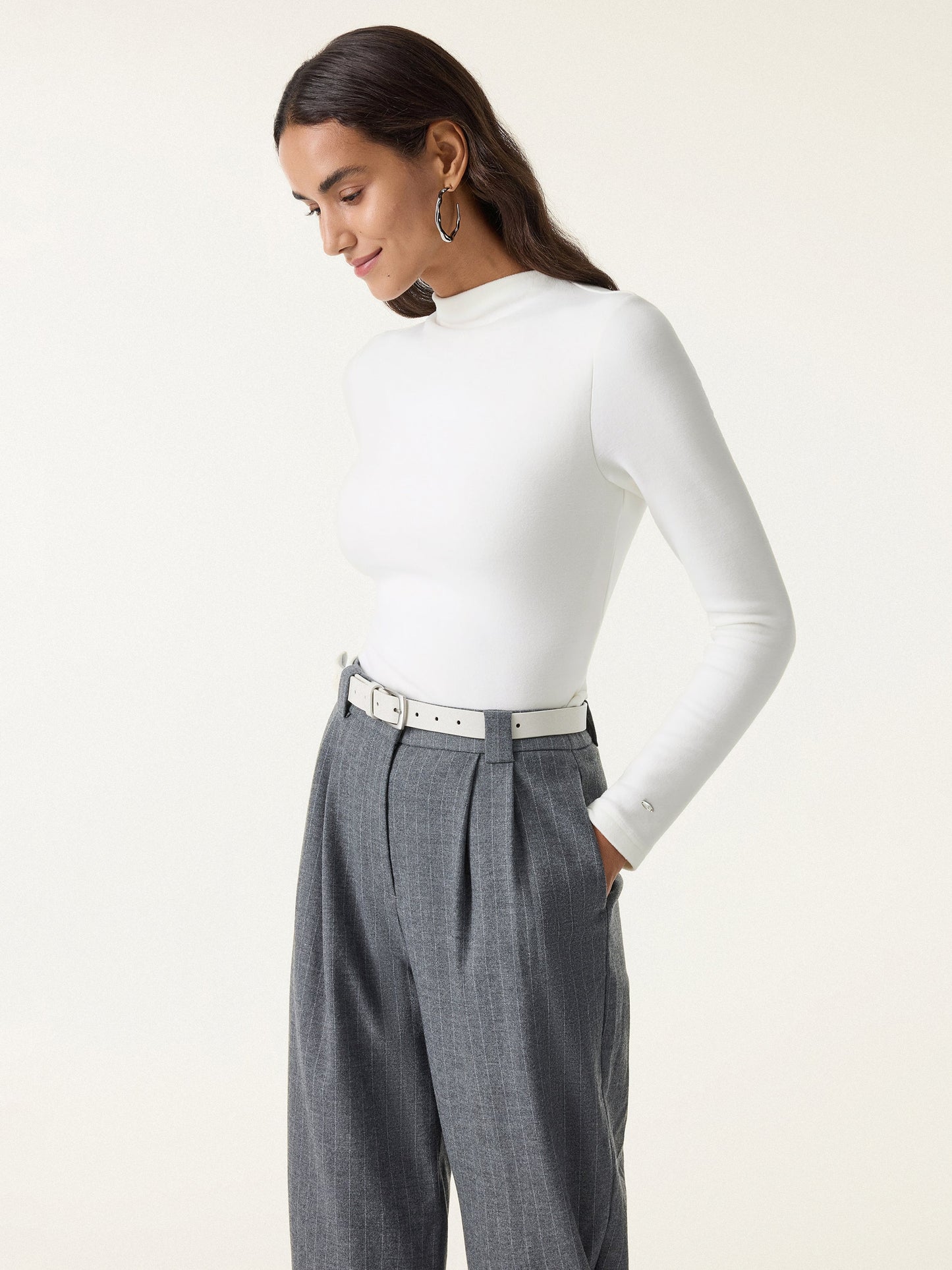 Coco | MaxWarm Brushed Mockneck z długim rękawem Brami