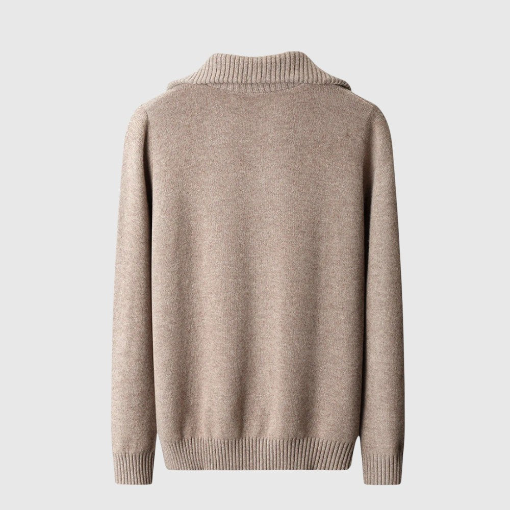 Coco - Kamizelka z zamkiem Taranto z wełny merino