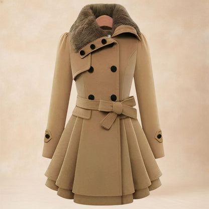 Penrose | Ciepły Długi Trencz