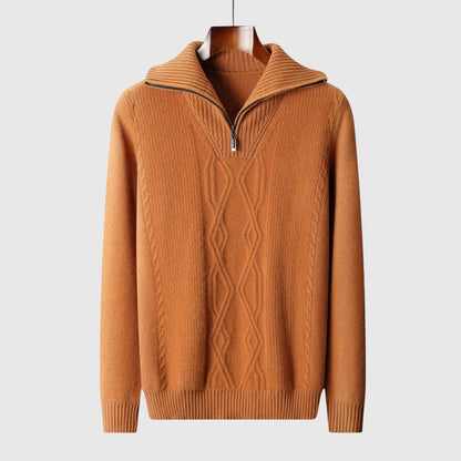 Coco - Kamizelka z zamkiem Taranto z wełny merino