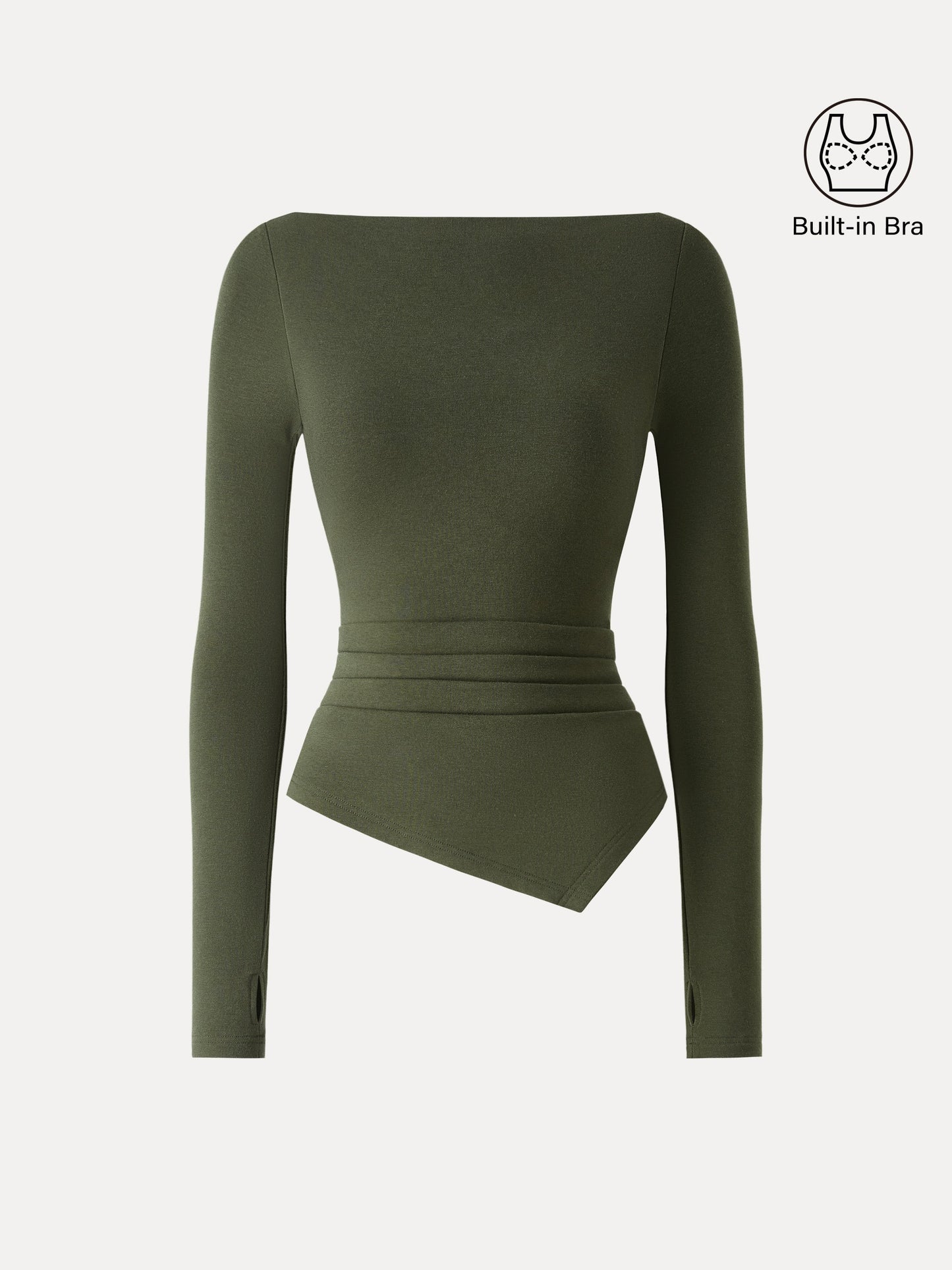 ProWarm asimetrične naramenice s bočnim izrezom i bočnim utorima 