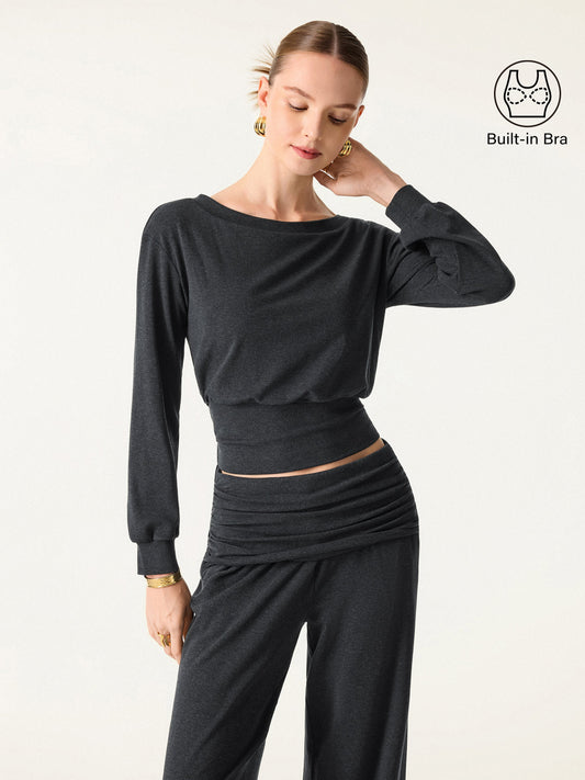 Coco | Brami mješavina vune, izrez iz bateaua, ne svrbi 