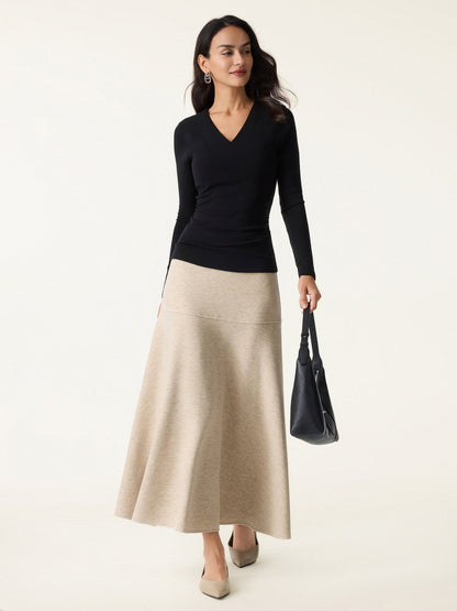 V-Neck Ruched Sides Brami Top