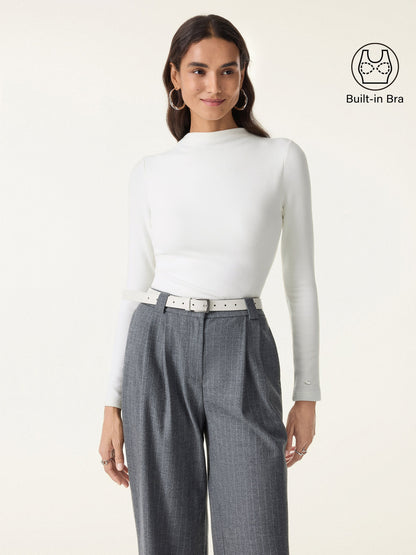 Coco | MaxWarm Brushed Mockneck z długim rękawem Brami