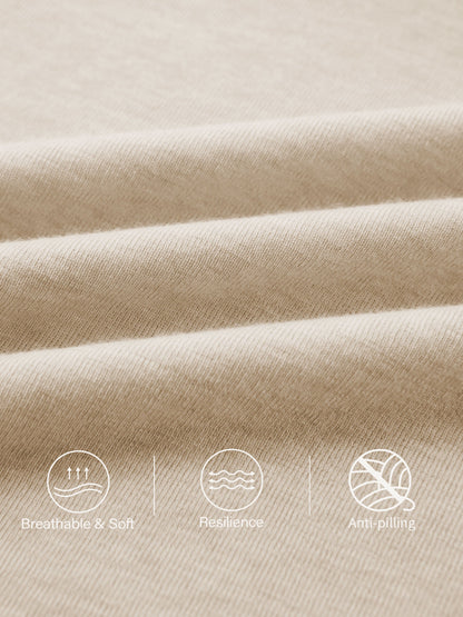 Poluprozirni top dugih rukava s naborima od Tencel vune 