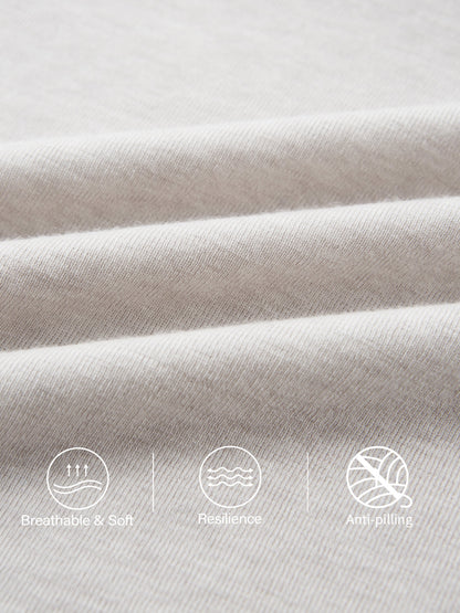 Poluprozirni top dugih rukava s naborima od Tencel vune 