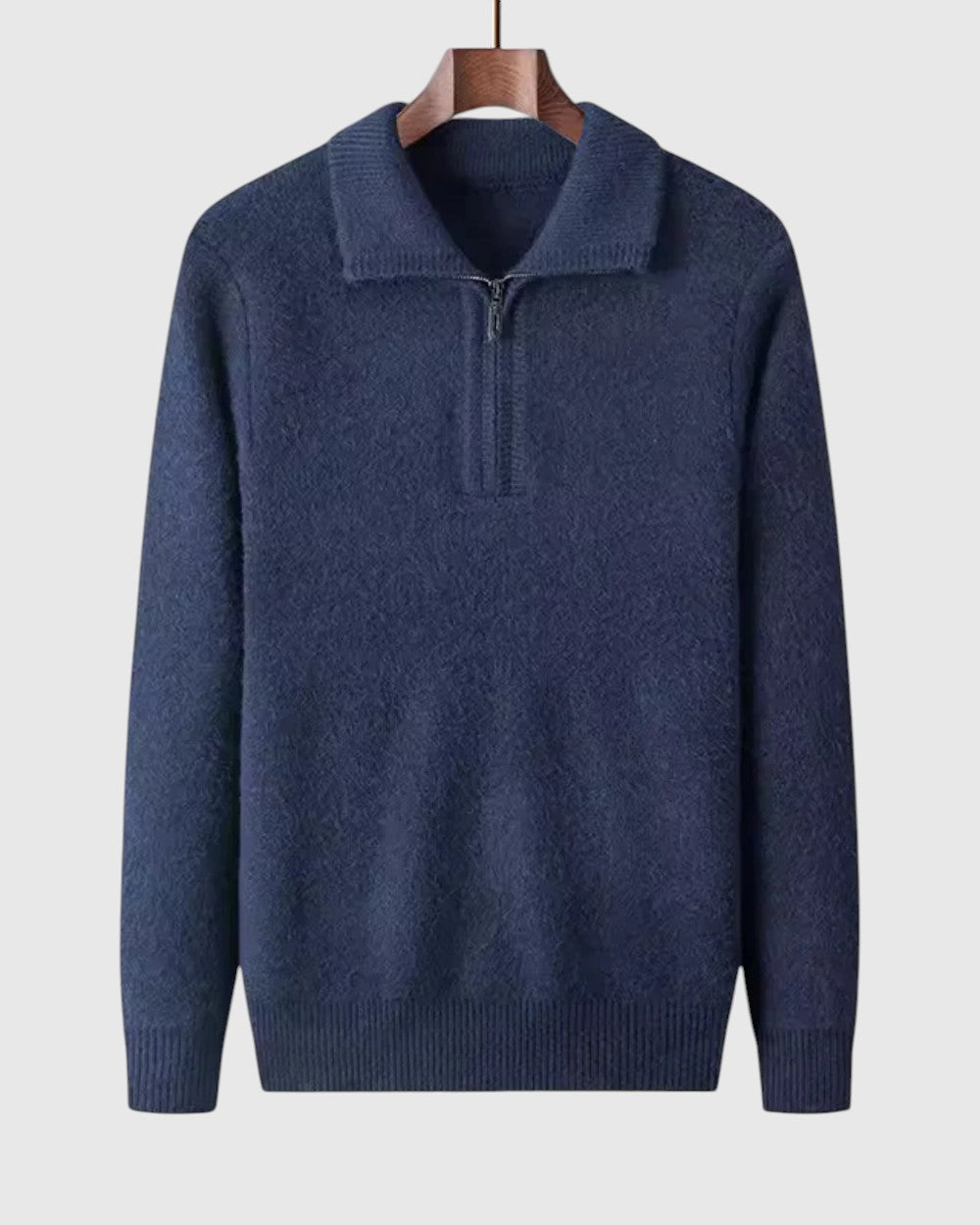 Coco - Kaszmirowy sweter z ćwierć zamkiem Gstaad