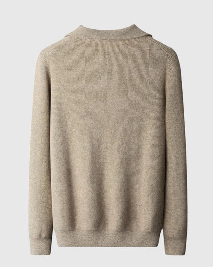 Coco - Kamizelka Portofino z kaszmiru z półzamkiem