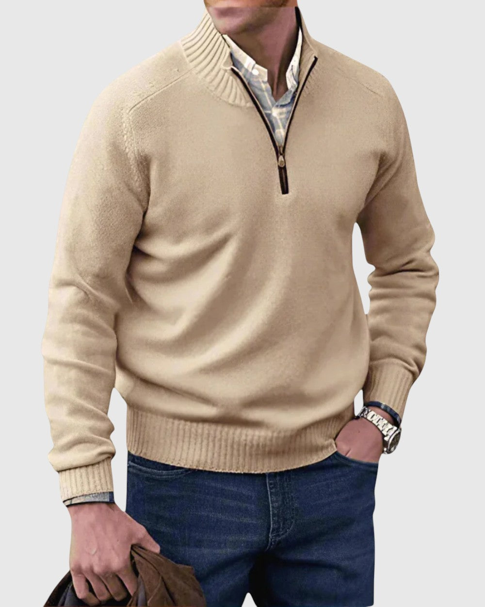 Coco - Kardigan z zamkiem