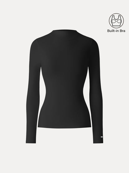 Coco | MaxWarm Brushed Mockneck z długim rękawem Brami