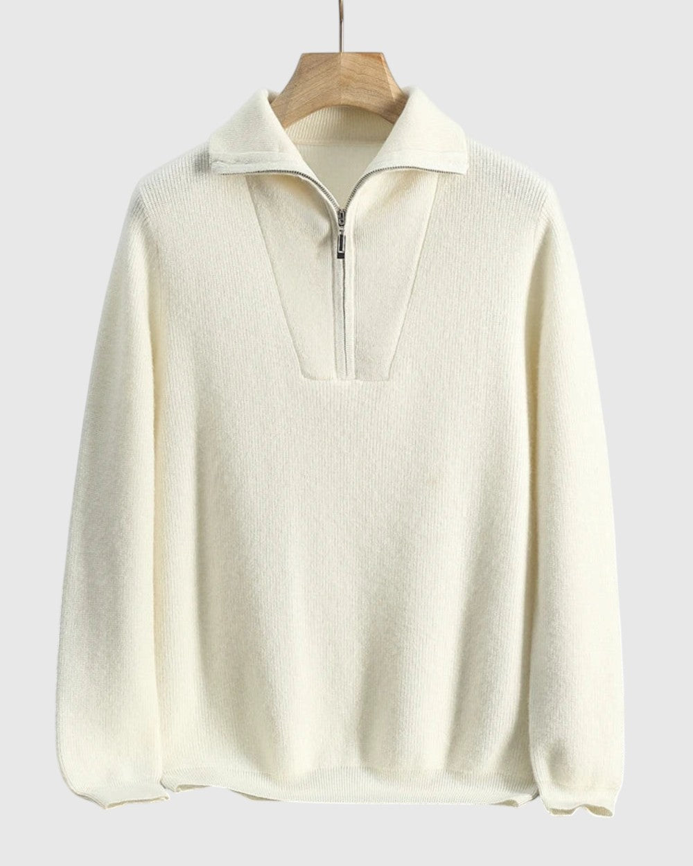 Coco - Kamizelka Portofino z kaszmiru z półzamkiem