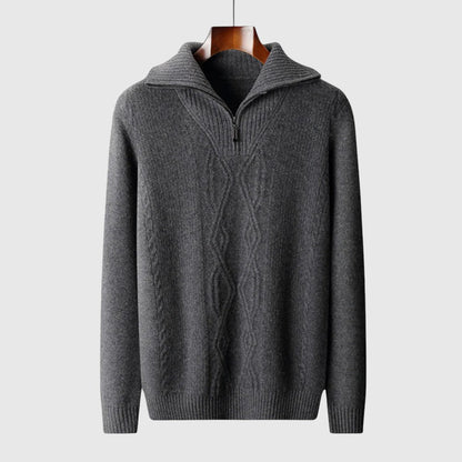 Coco - Kamizelka z zamkiem Taranto z wełny merino