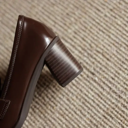 Dorothy | Mokasyny na obcasie