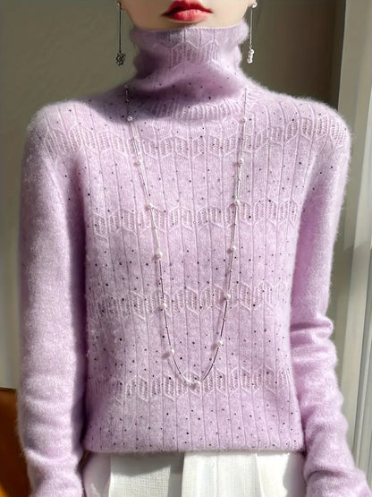 Coco | Miękki Sweter z Golfem dla Kobiet