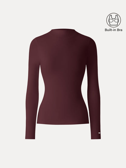 Coco | MaxWarm Brushed Mockneck z długim rękawem Brami