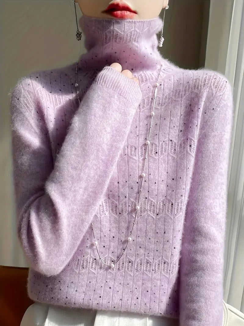 Coco | Miękki Sweter z Golfem dla Kobiet