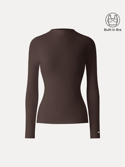Coco | MaxWarm Brushed Mockneck z długim rękawem Brami