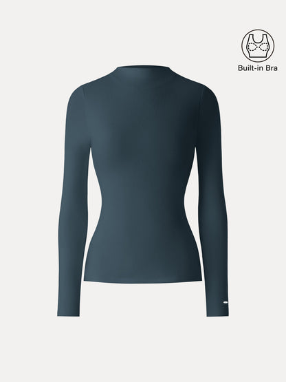 Coco | MaxWarm Brushed Mockneck z długim rękawem Brami