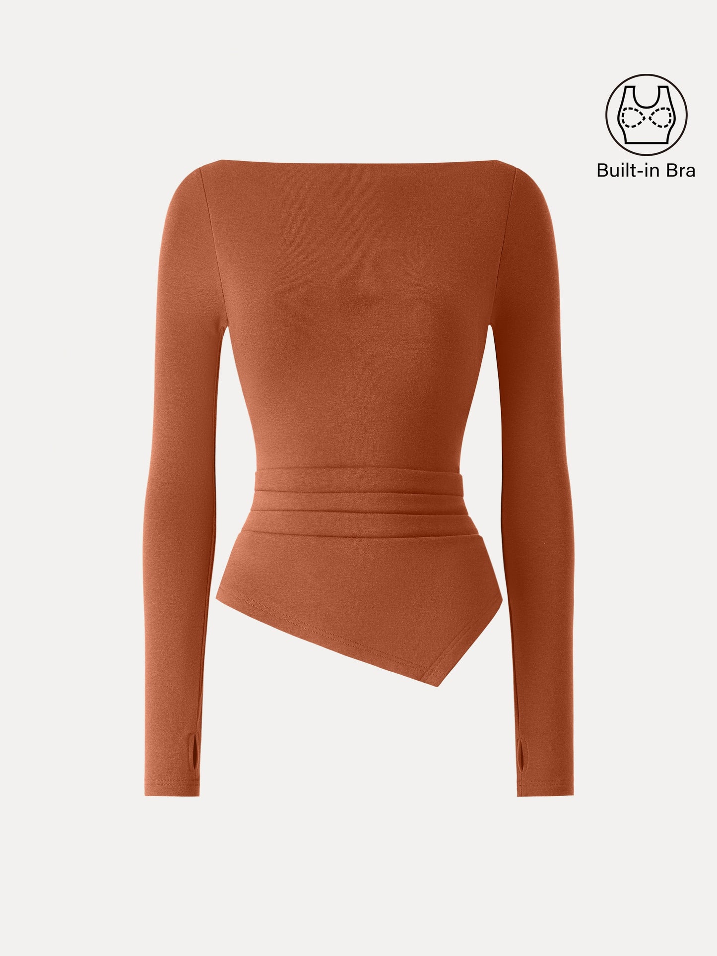 ProWarm asimetrične naramenice s bočnim izrezom i bočnim utorima 