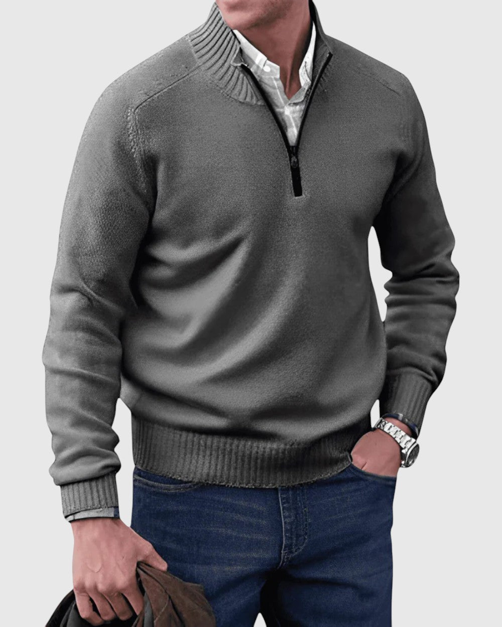 Coco - Kardigan z zamkiem