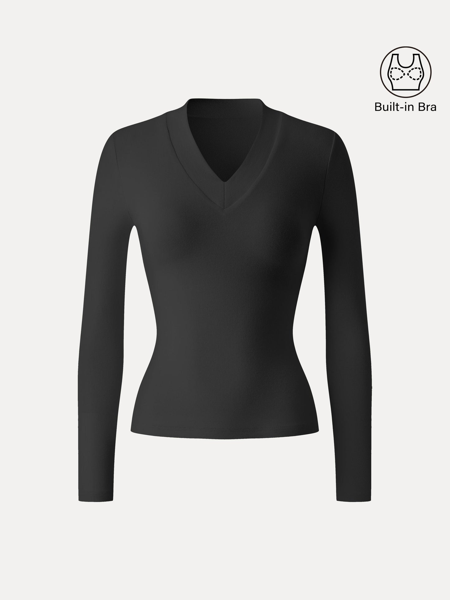 Coco | Bramijev osnovni top sa širokom kravatom i V-izrezom 