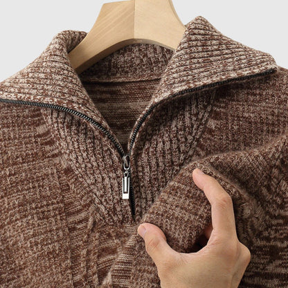 Coco - Kamizelka z zamkiem Taranto z wełny merino