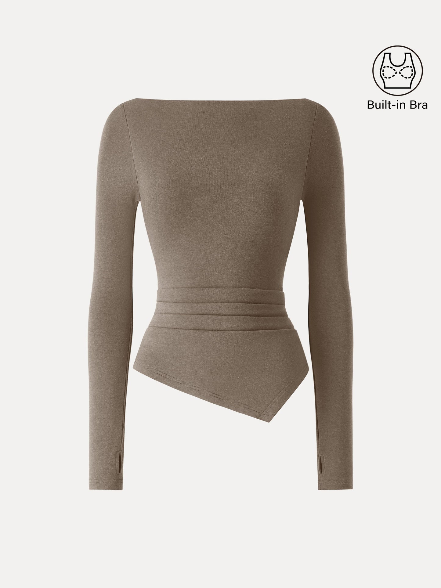 ProWarm asimetrične naramenice s bočnim izrezom i bočnim utorima 