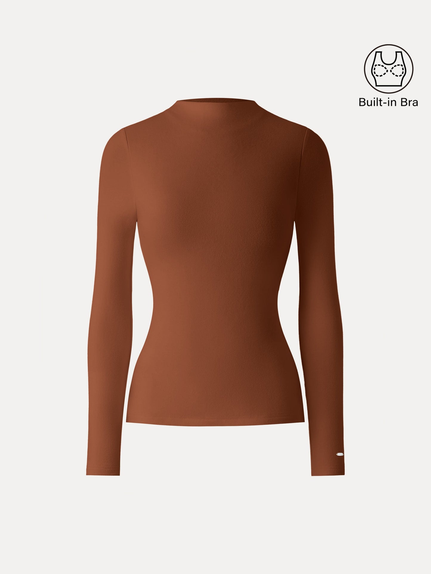 Coco | MaxWarm Brushed Mockneck z długim rękawem Brami