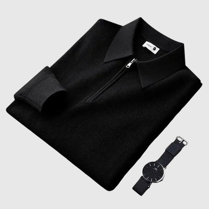 Coco - Elegancka męska bluza z zamkiem