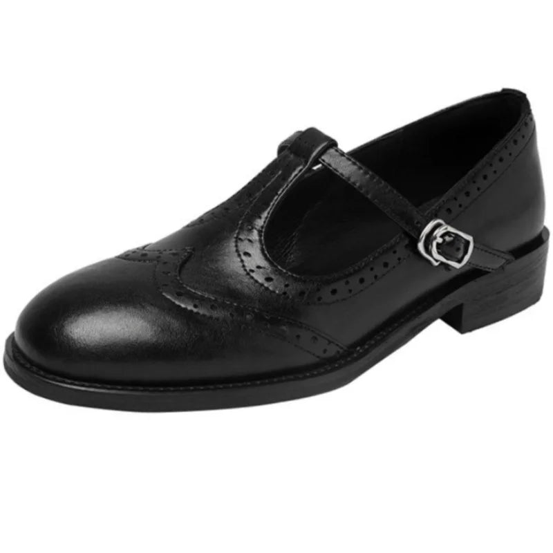 Mady | Eleganckie Mary Janes z T-strapem