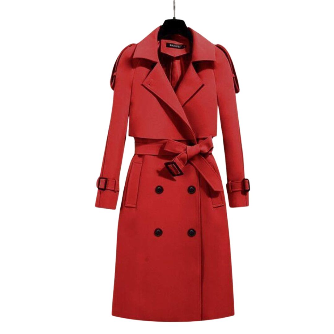 Ashbury | Długi płaszcz trench