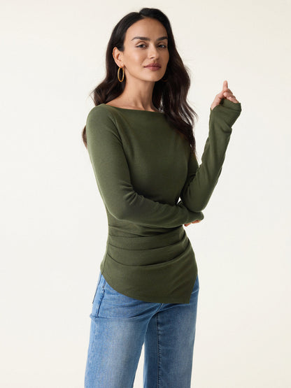 ProWarm asimetrične naramenice s bočnim izrezom i bočnim utorima 