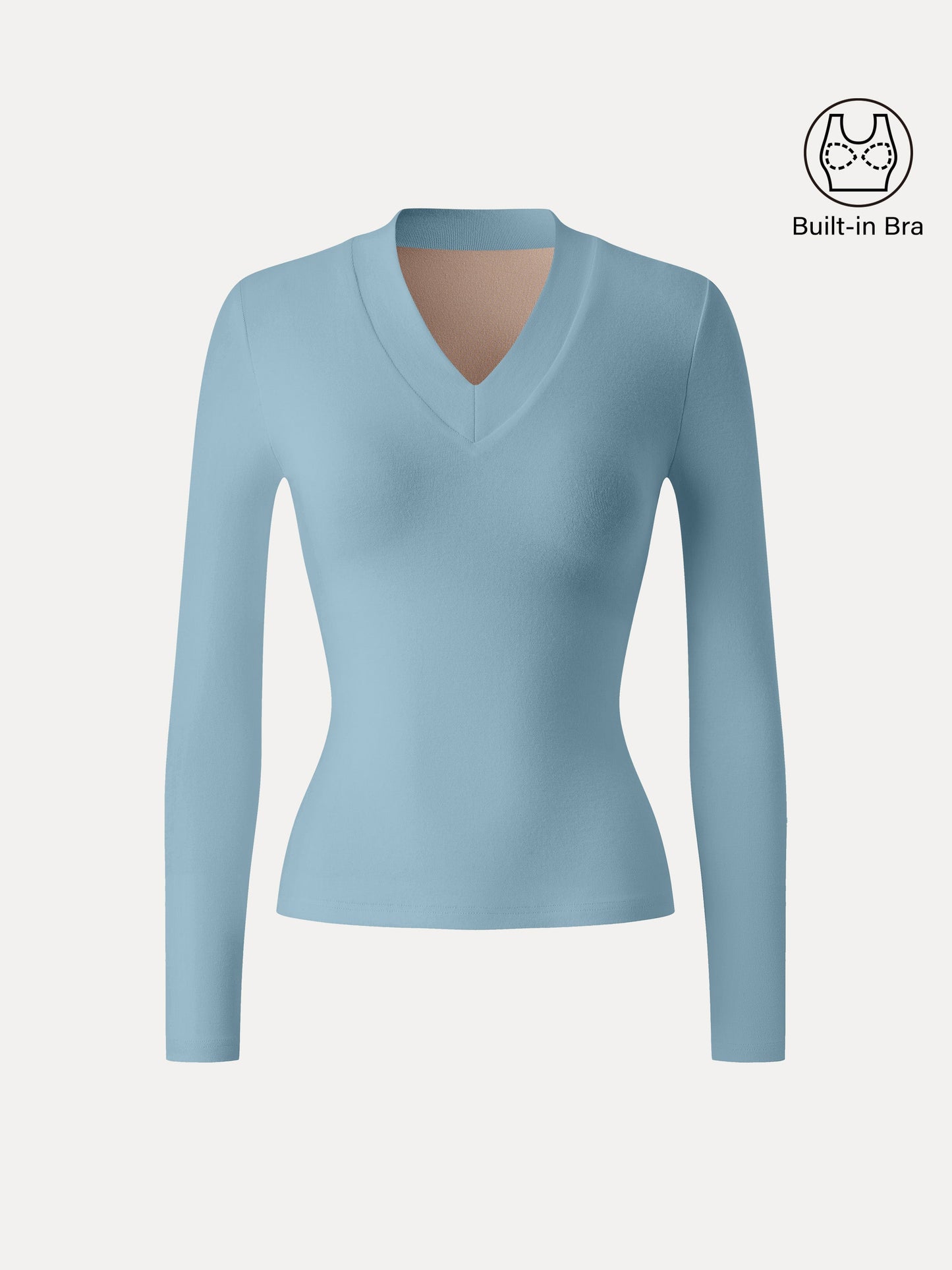 Coco | Bramijev osnovni top sa širokom kravatom i V-izrezom 