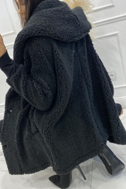 Coco | Miękka Kurtka z Futerka z Kapturem