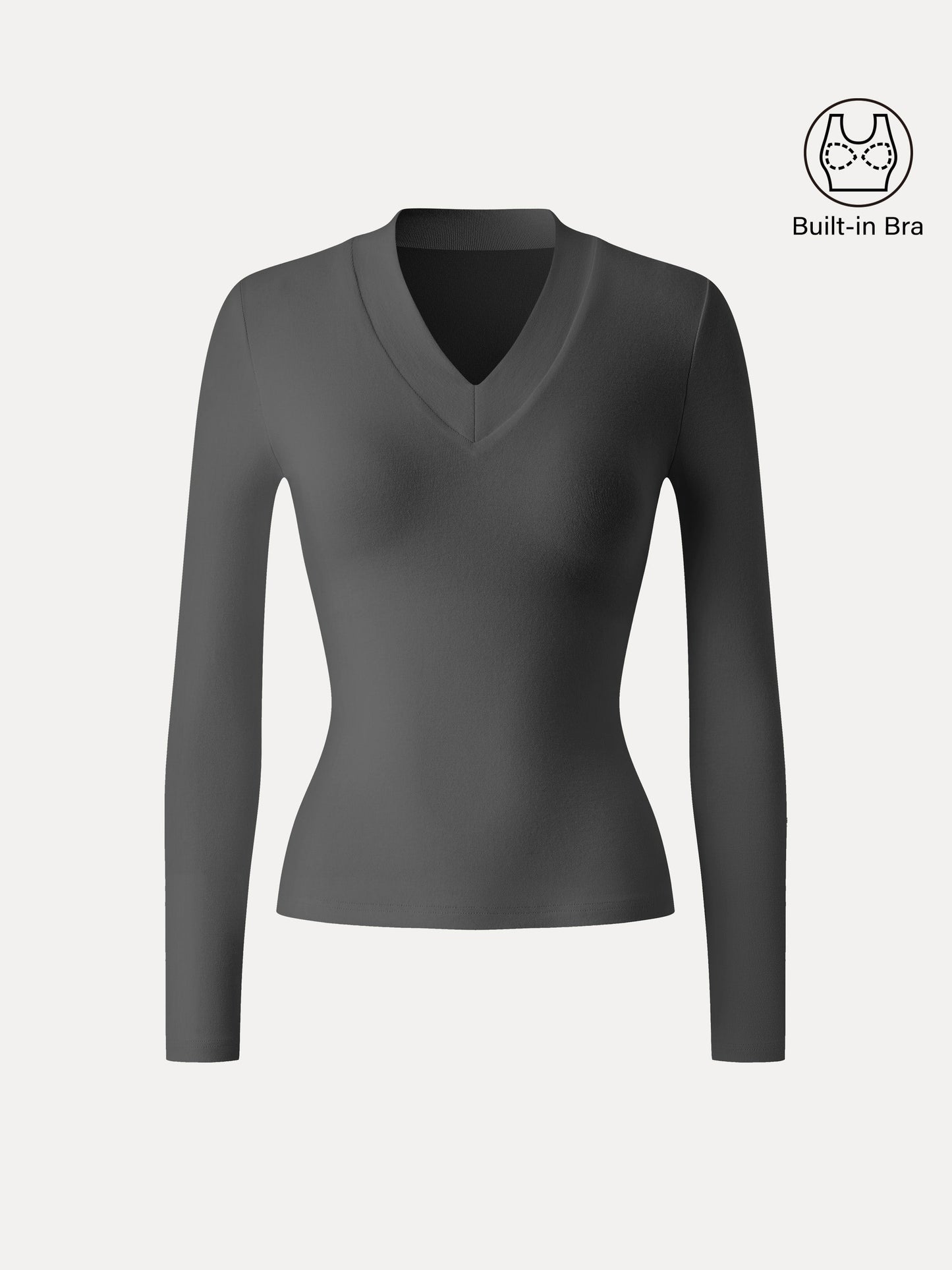 Coco | Bramijev osnovni top sa širokom kravatom i V-izrezom 