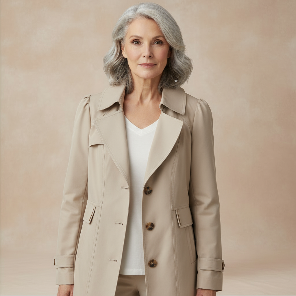 Merrivale | Codzienny Płaszcz Przeciwdeszczowy